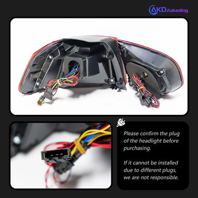 Feux Arrière LED Volkswagen Golf 6 2009-2012