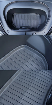 Tapis de Sol et de Malle Tesla Model 3 Highland 2024-2026 TPE Étanches Antidérapants