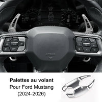 Steering Wheel Paddle Shifters Ford Mustang S650 2024-2026 Aluminum