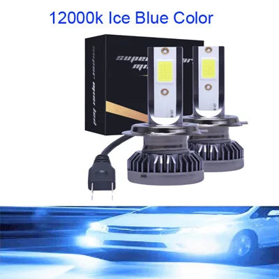 Ampoules LED Mini 80W H7 H11 6000K