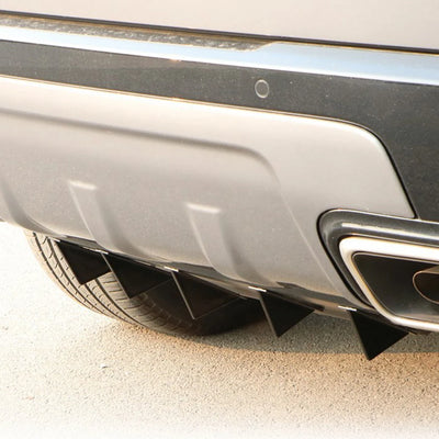 Aileron Diffuseur Shark Fins Universel 4 Pièces