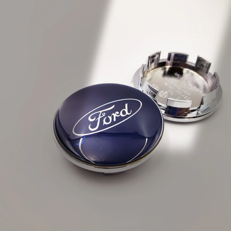 Cache-Moyeux Ford 54mm 56mm 60mm 65mm 68mm Emblème — détail de finition