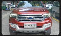 Phares LED Ford Ranger T7 2016-2021 Everest Paire Avant Éclairage de Jour DRL