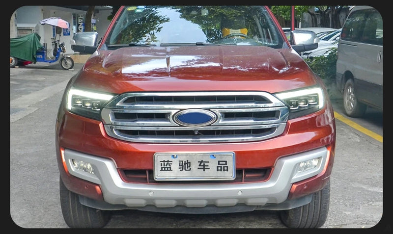 Phares LED Ford Ranger T7 2016-2021 Everest Paire Avant Éclairage de Jour DRL