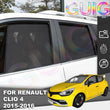 Pare-Soleil Magnétique Renault Clio 4 Vitres Latérales Arrière Lunette Pare-Brise