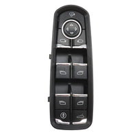 Bouton Lève-Vitre Conducteur Porsche Cayenne Macan Panamera 7PP959858AE — vue de face