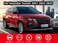 Garde-Boue Hyundai Tucson NX4 2021-2023 Jeu de 4 Bavettes Avant et Arrière en Plastique Souple