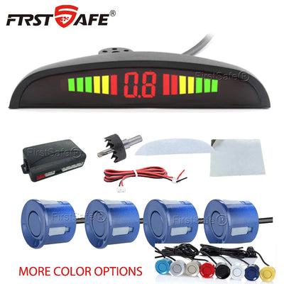 Radar de Recul 4 Capteurs Écran LED FirstSafe KZ-068