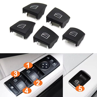 Cache-Boutons Lève-Vitre Mercedes W204 X204 W212 GLK