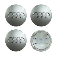 Cache-Moyeux Audi A3 A4 A6 60mm 61mm 68mm 69mm — vue arrière