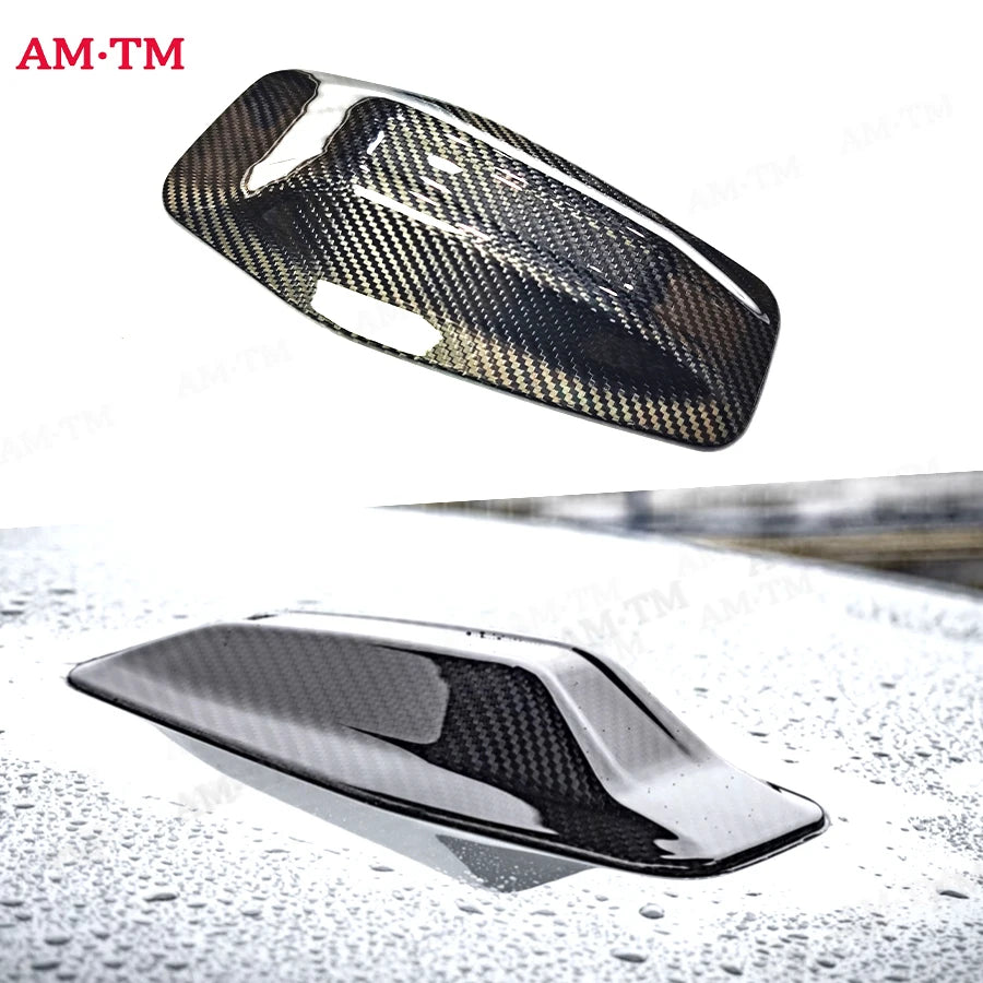 Coque d'Antenne Aileron de Requin Carbone BMW Série 4 5 7 X1 X2