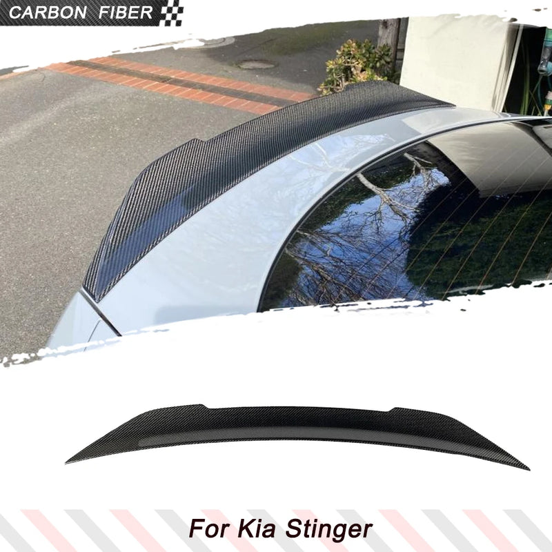 Aileron de Coffre Kia Stinger 2018-2023 Fibre de Carbone Highkick