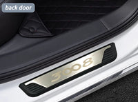 Plaques de Seuil d'Entrée Inox Peugeot 3008 2017-2020 Lot de 4