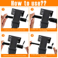 5/8 Inch Waterproof Pin Hitch Lock