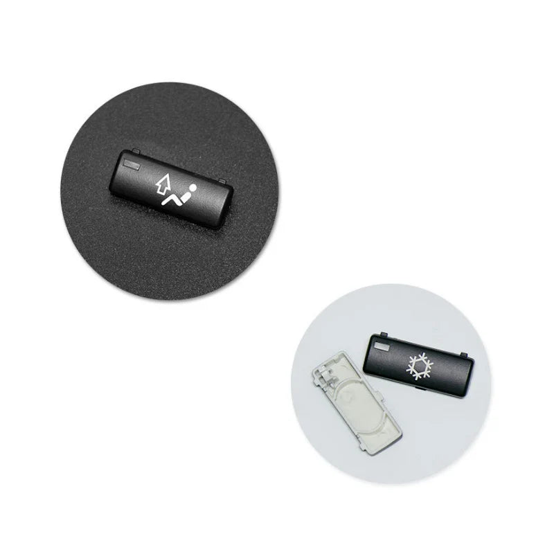 Cache-Boutons de Climatisation BMW X5 E53 E39 — vue de profil