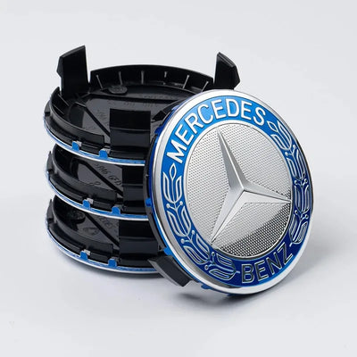 Cache-Moyeux Mercedes AMG 75mm Emblème Relief