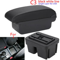 Accoudoir Volkswagen Golf 7 2014-2019 Console Centrale avec Rangement 3 USB