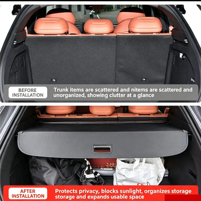 Cache-Bagages Rétractable Wuling Starlight S Noir