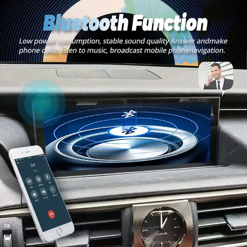 Autoradio Android 14 Lexus IS RC 200 250 300 350 200t 300h 2013-2019 Écran 10,25 Pouces CarPlay