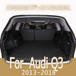 Tapis de Coffre Audi Q3 8U 2013-2018 Cuir