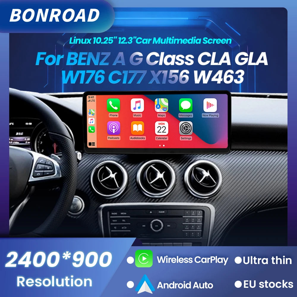 Autoradio Mercedes Classe A W176 CarPlay Android Auto