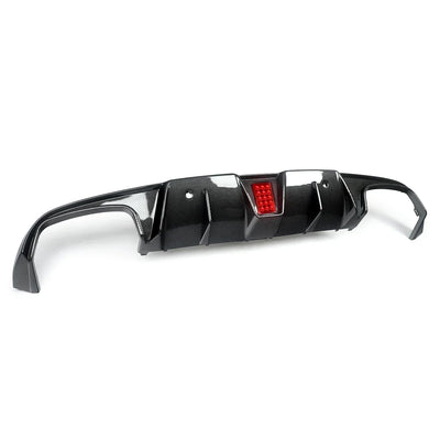 Diffuseur Carbone et Embouts Noirs Mercedes C205 Coupé