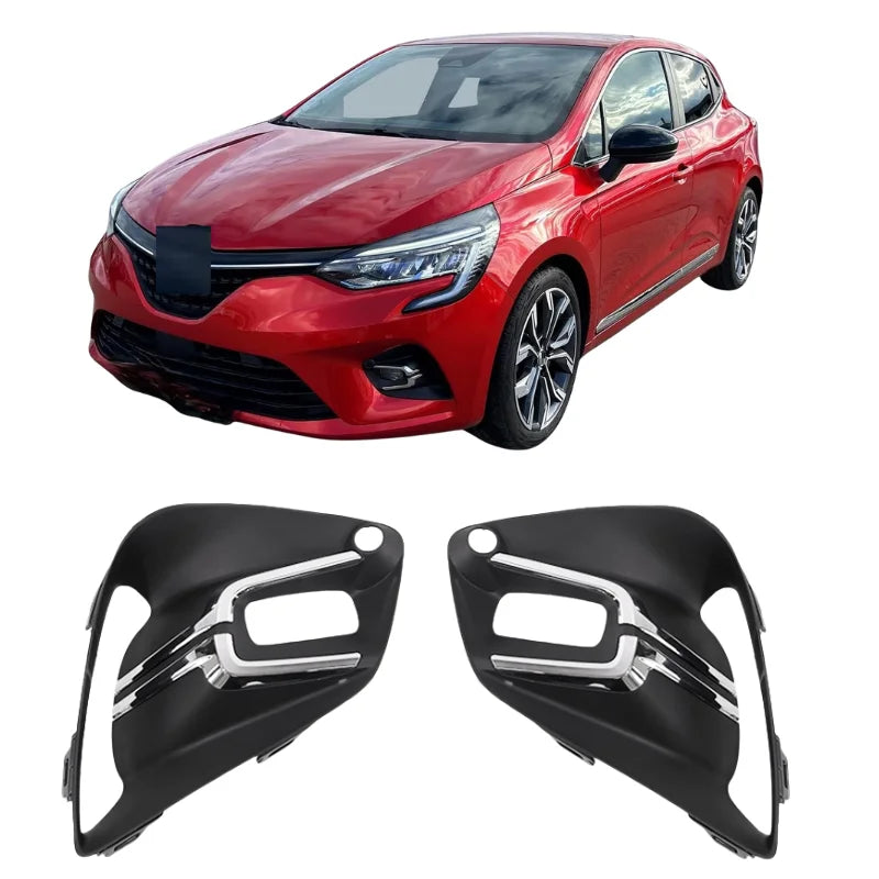 Grilles Antibrouillard Chromées Renault Clio 5 2019-2023