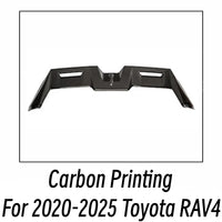 Hinterer Dachspoiler Toyota RAV4 2020-2026 in ABS glänzend schwarz, weiß oder Carbon-Optik