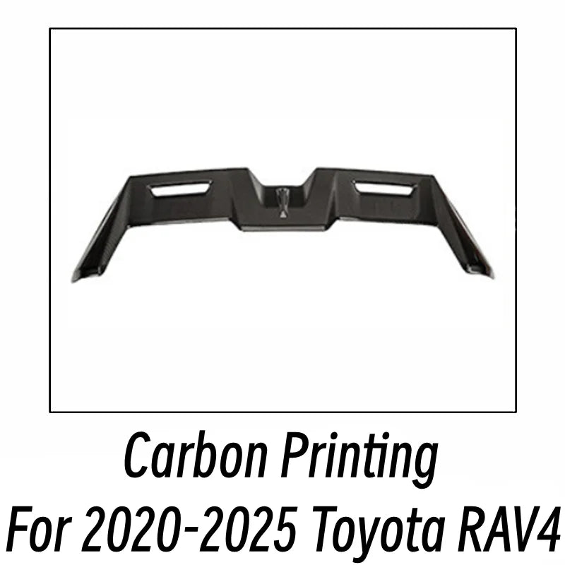 Hinterer Dachspoiler Toyota RAV4 2020-2026 in ABS glänzend schwarz, weiß oder Carbon-Optik