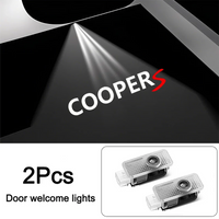 Projecteur de Portière LED HD Logo MINI Cooper JCW — vue de trois quarts