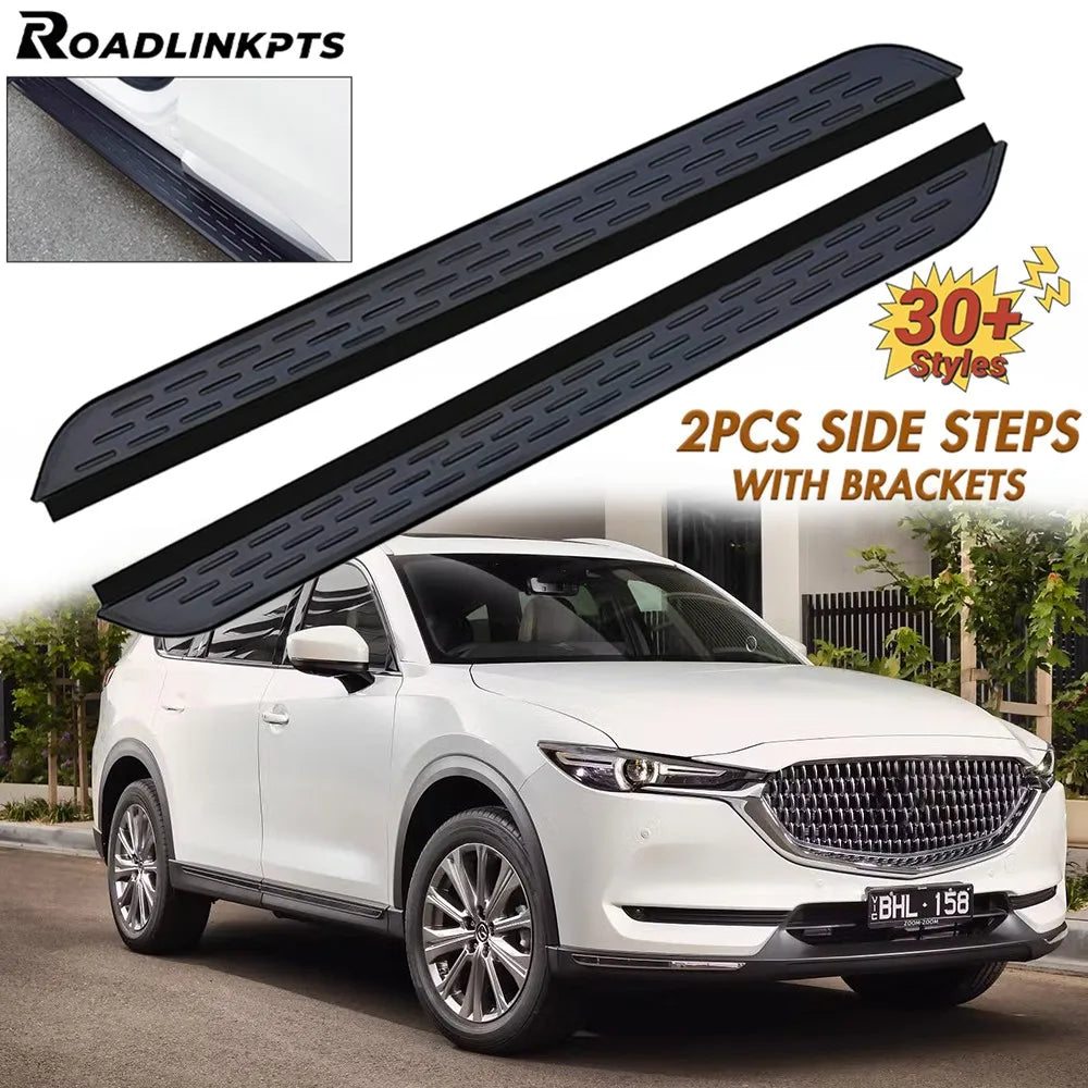 Marchepieds Latéraux Aluminium Mazda CX-8 2017-2024