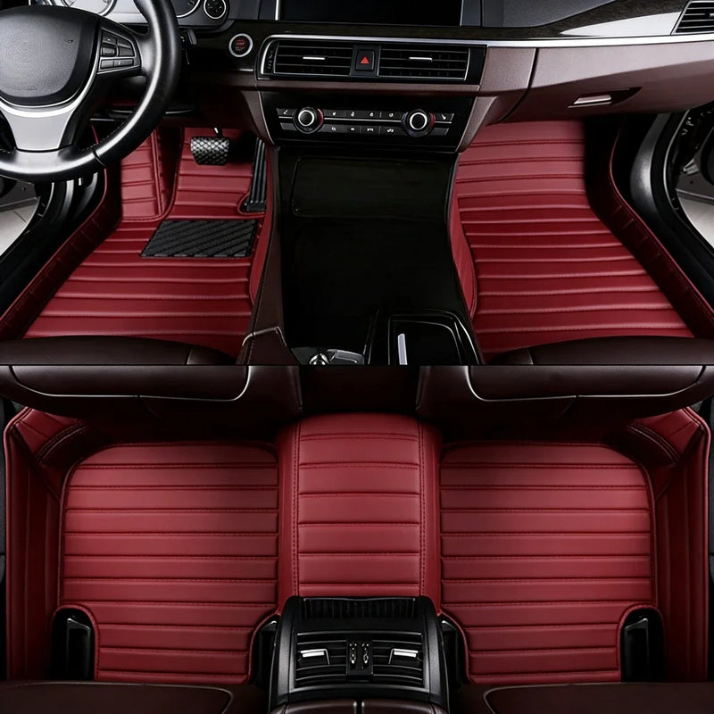 Tapis de Sol Peugeot 208 II P21 2019-2026 Faciles à Nettoyer Antidérapants 5 Places