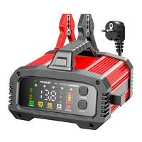 Chargeur de Batterie Voiture FOXSUR 12V 24V 25A avec Fonction Booster