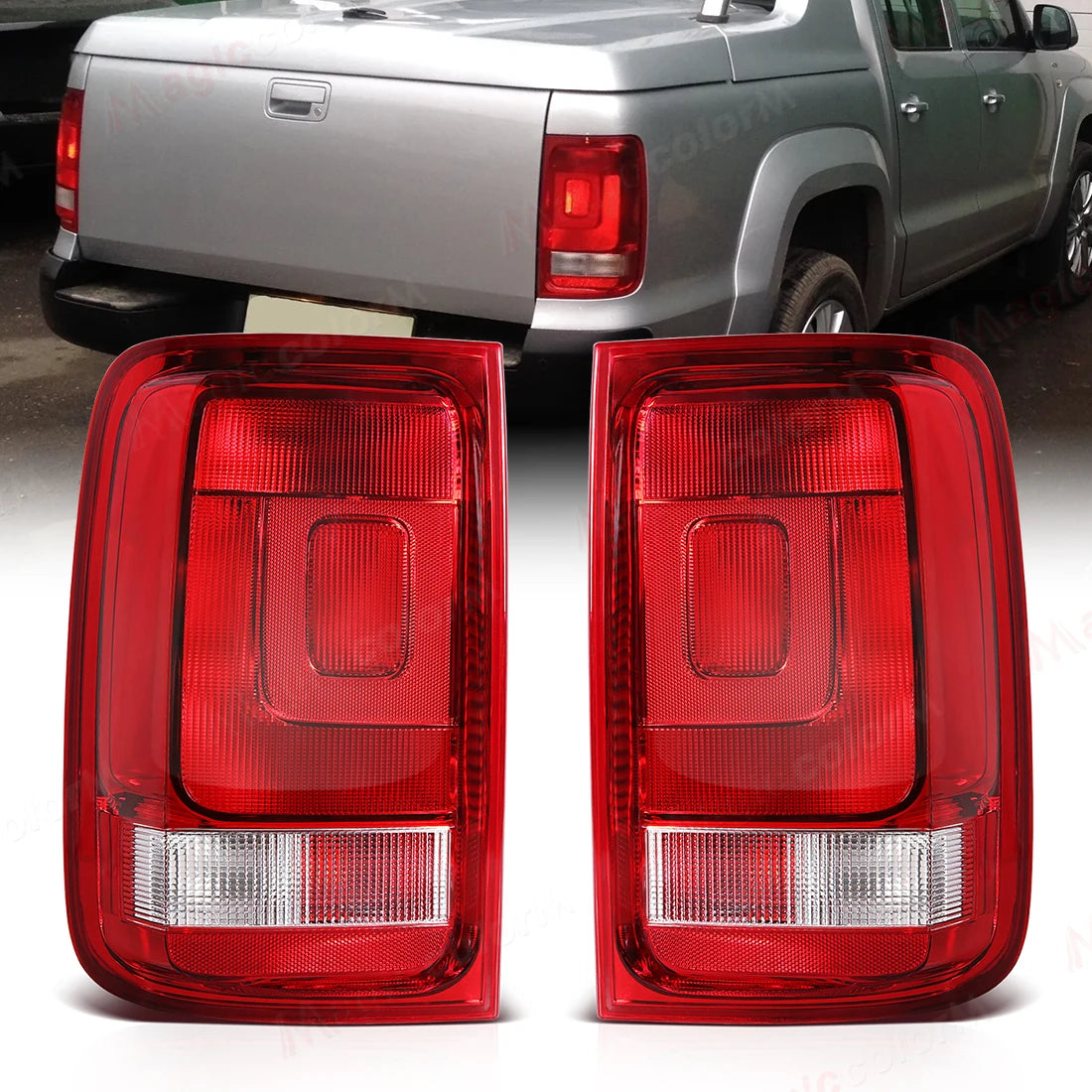 Feux Arrière LED VW Amarok 2010-2022 Sans Ampoule 12V