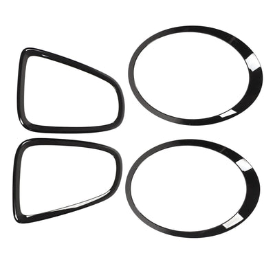 Entourages d'Optique Mini Cooper R56 R57 R58 R59 Noir Brillant