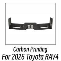 Hinterer Dachspoiler Toyota RAV4 2020-2026 in ABS glänzend schwarz, weiß oder Carbon-Optik
