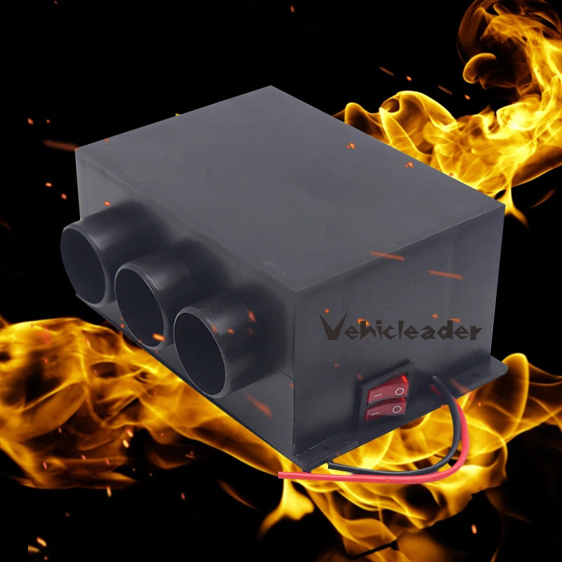 Autoheizung 12V 24V 3 Ausgänge mit Schläuchen