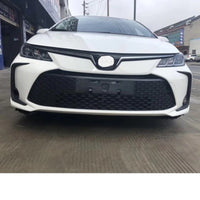Calandre Toyota Corolla 2019-2023 Grille Inférieure Avant Noire Nid d'Abeille en ABS