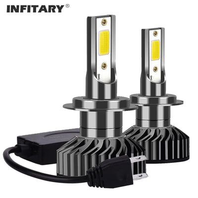 Ampoules LED Infitary H7 H4 72W 6500K