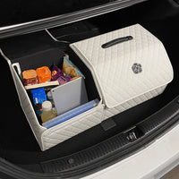 Organisateur de Coffre Voiture Cuir PU Blanc ou Noir