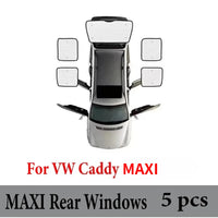 Sun Visors for Volkswagen Caddy 2K Maxi 2004-2019 Windows