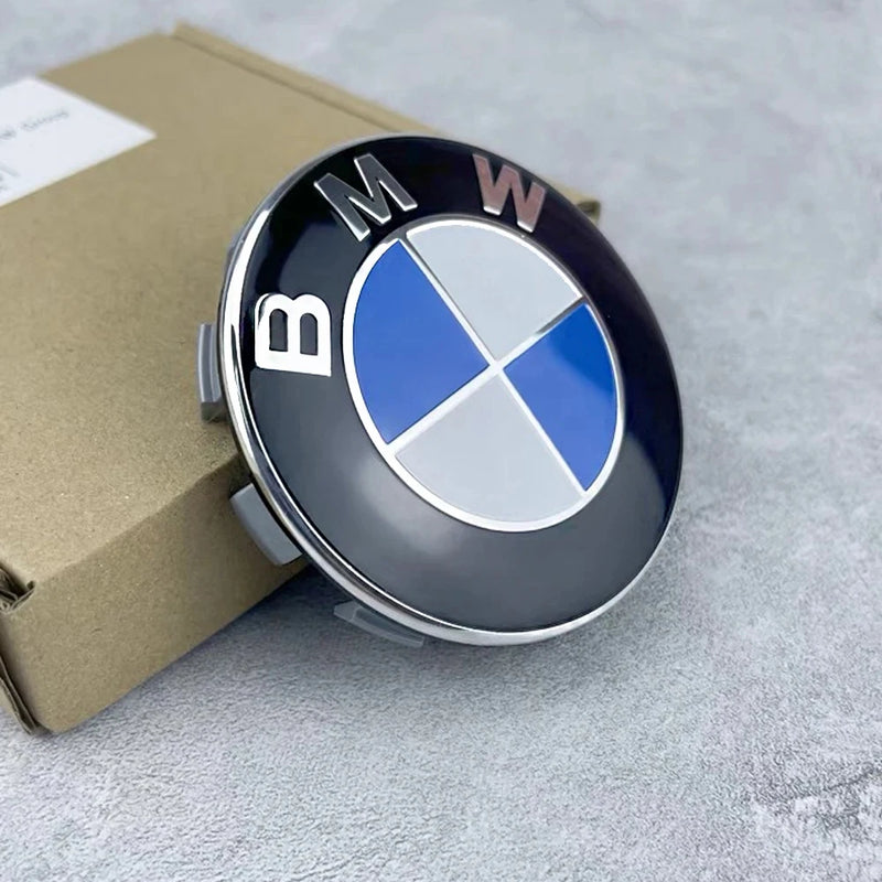 Cache-Moyeux BMW E90 F30 X5 56mm 68mm Emblème — détail de finition