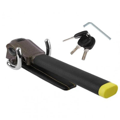 Antivol de Volant Pliable Verrouillage 3 Directions