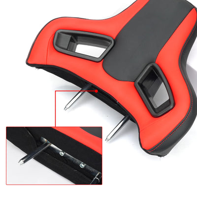 Appui-Tête Baquet Sport Universel Cuir PVC 1 Pièce