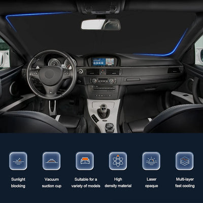 Pare-Soleil Pare-Brise Alfa Romeo Giulia 2016-2024