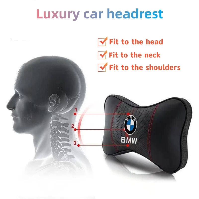 Appuie-Tête BMW Coussin de Nuque avec Logo