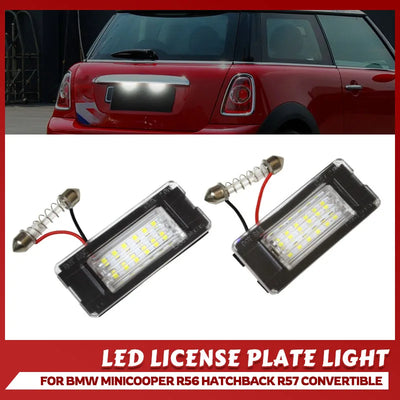 Éclairage de Plaque LED Mini Cooper R50-R59 Sans Erreur