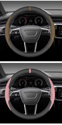 Couvre Volant Toyota Camry, RAV4, Highlander, Avalon, Sienna, Venza en Cuir Nappa Perforé, 8 Coloris