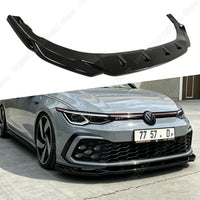 Lame Avant Volkswagen Golf 8 GTI R-Line 2020-2024 Kit 3 Pièces