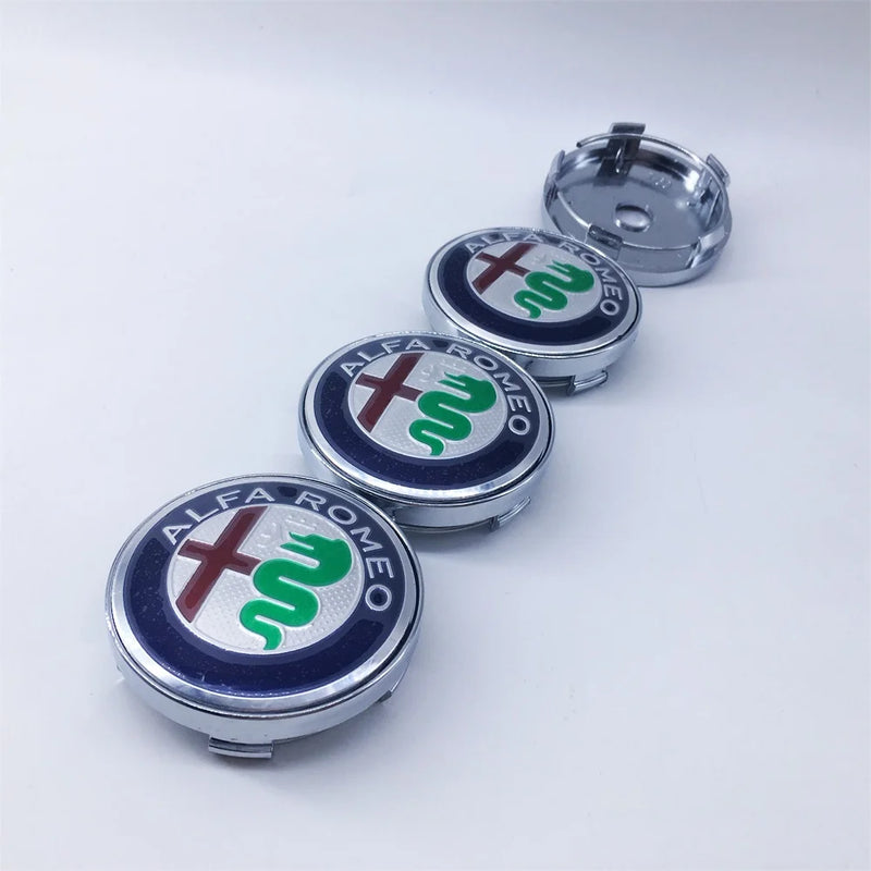 Cache-Moyeux Alfa Romeo Giulietta Mito Giulia 60mm — vue arrière